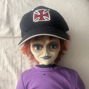 Vintage West Coast Choppers Red Navy Hat Biker